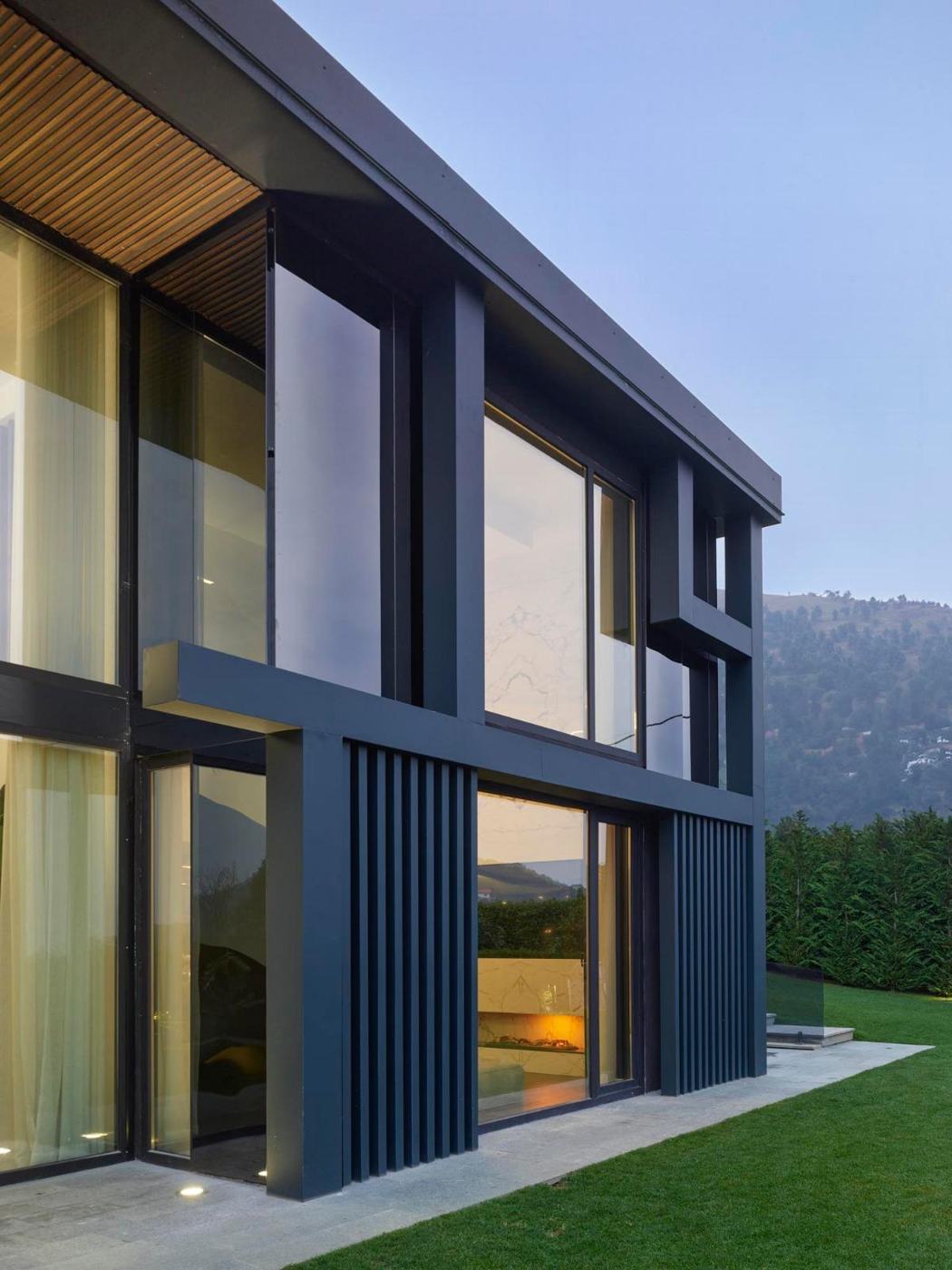 Dettaglio dei brise-soleil
